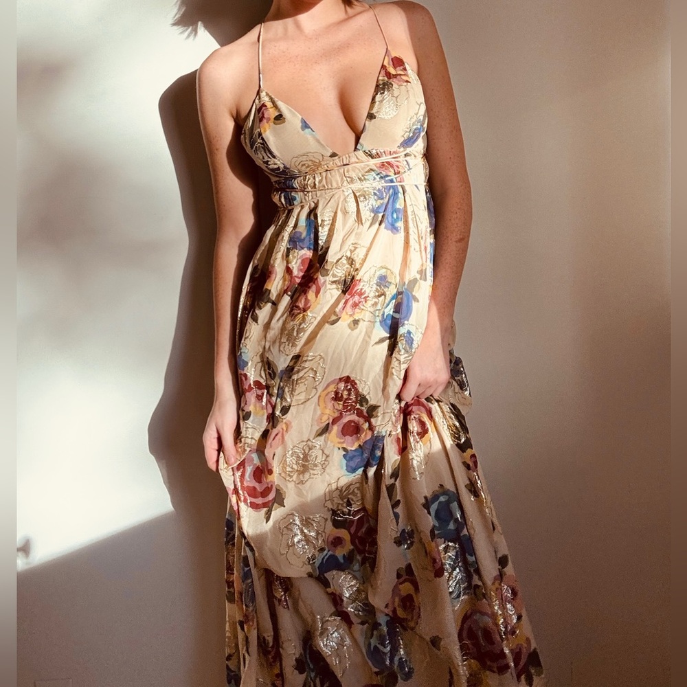 Free People Shadows Maxi dress